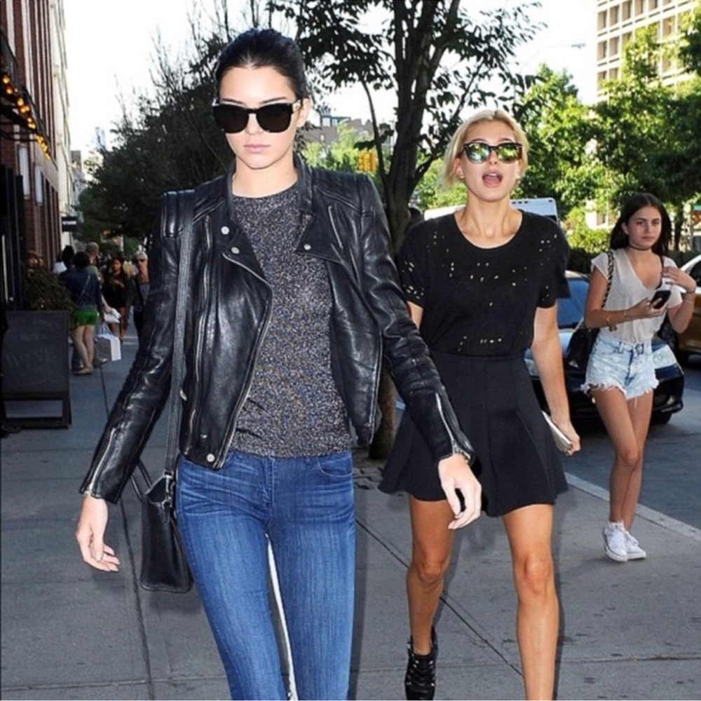 Zara leather jacket